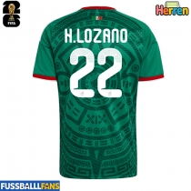 Mexiko Hirving Lozano #22 Heimtrikot EM 2024 Kurzarm